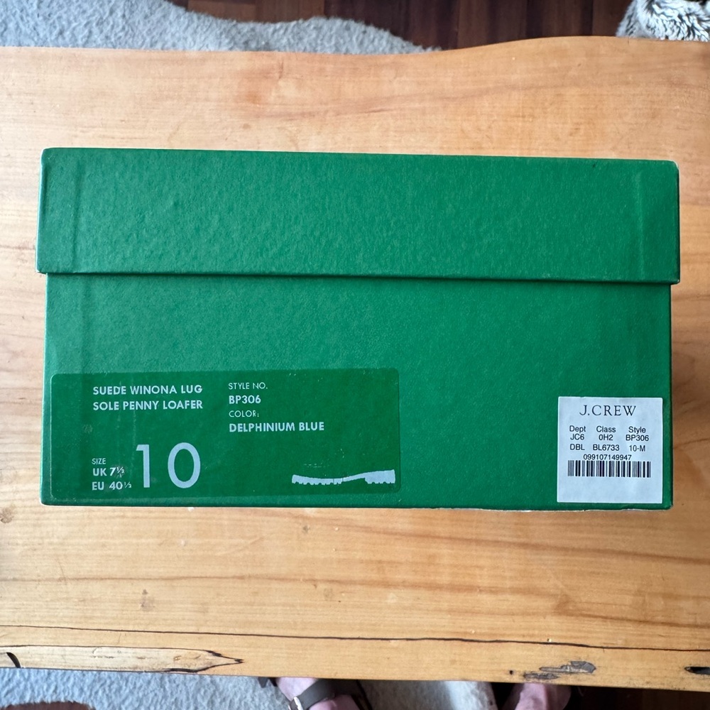 J.Crew Suede Penny Loafer - Brand New in Box